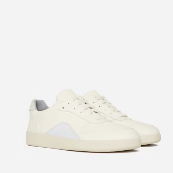 NIB EVERLANE ReLeather Court Sneakers in Off White Unisex - Women’s 9/ Men’s 7 - Picture 4 of 15